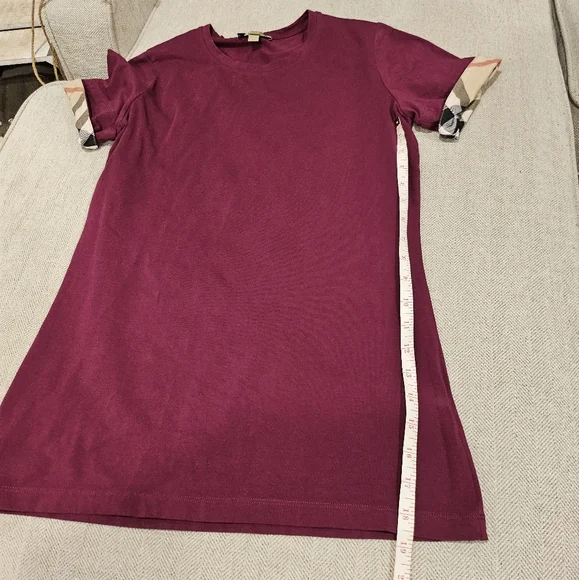 Authentic Burberry short sleeve shirt women's Medium